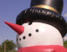 blow up snowman huge inflatables Christmas decoration