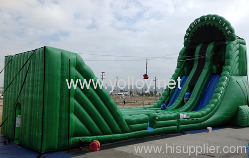 Where to buy inflatable zip line
