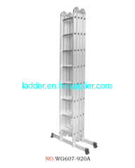 aluminium foldable ladder multipurpose ladder multifunctional ladder multi-using ladder 4X8steps 32rungs 9.2m 30.18feet