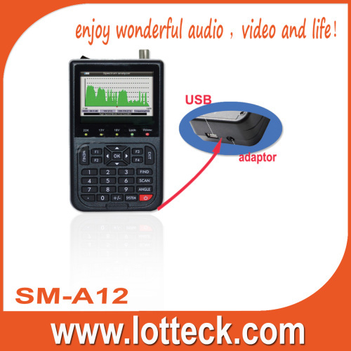 LOTTECK Digital satellite finder meter with USB port