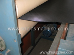 PE plastic sheet plate extruding machine