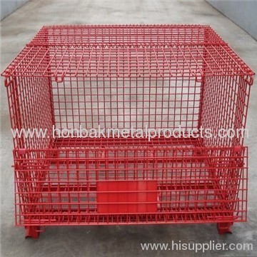 galvanized storage cage basket