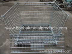 galvanized storage cage basket