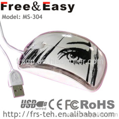 water transfer painting mouse surface treatment wired mouse