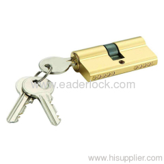 brass door cylider with normal key