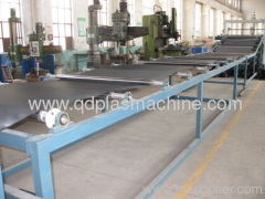 PE PP plastic sheet extruding machine plastic machine