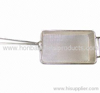 Storage uasge)Kitchen Fry Basket/Wire Mesh Metal products in cookware,home usage