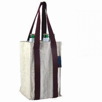 fashion Cotton wine shopping bags