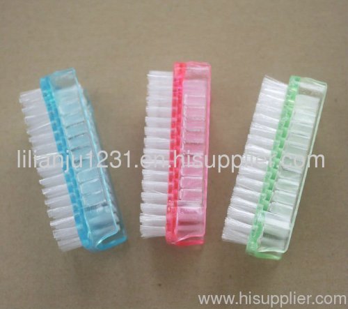 plastic nail brush set