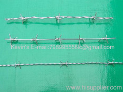 galvanized /PVC coated barbed wire/galvanized/PVC coated razor wire