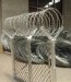 galvanized /PVC coated barbed wire razor wire