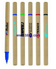 Promotional eco paper ballpen with paper cap