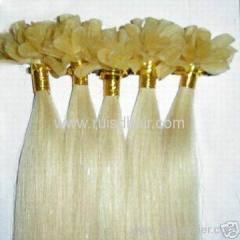 High quanlity 100% human pre-bonded hair extensions