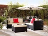 poly rattan sofa set