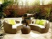 Garden Furniture Rattan Sofa