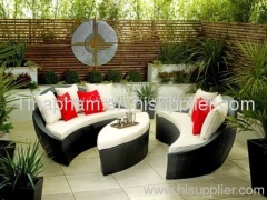 poly rattan sofa set