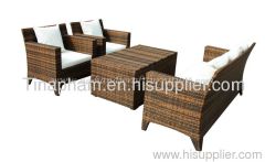 poly rattan sofa set