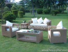 poly rattan sofa set