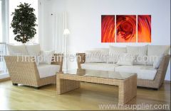 poly rattan sofa set