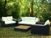 poly rattan sofa set