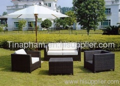 poly rattan sofa set