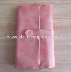 Fantastic Pink color PU Cosmetic Pouch