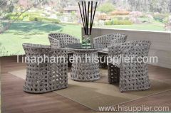 poly rattan coffee set