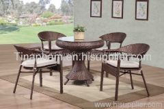 poly rattan coffee set