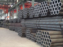 ASTM seamless steel line pipes with OD 60mm~580mm,Black painting surface treatment.