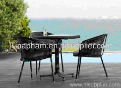 poly rattan coffee set