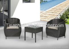 poly rattan coffee set