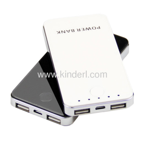 5000mAh Mobile Power,Portable Power,Power Bank,Backup Battery, Black and White colors