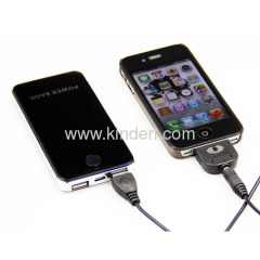 5000mAh Mobile Power,Portable Power,Power Bank,Backup Battery, Black and White colors