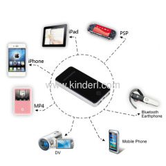 5000mAh Mobile Power,Portable Power,Power Bank,Backup Battery, Black and White colors
