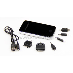5000mAh Mobile Power,Portable Power,Power Bank,Backup Battery, Black and White colors