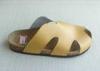 Peep Toe Men Cork Sandals , Yellow 39-46 Size Casual Summer