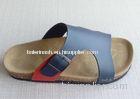 Men Cork Sandals / Sandal , 43 Size Comfortable Black Textile Walking