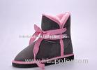 Warm Leather Kids / Childrens Winter Boots With EVA Outsole 30 Size