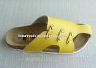 Summer Cork Slippers Yellow