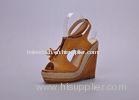 Ladies Wedge Sandals , 8 Size PU Nassau Platform Espadrille