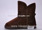 Womens Winter Snow Boots With Curve Collar , Microfiber Upper