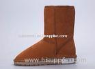 Nubuck Upper Womens Snow Boots With EVA+TPR Outsole