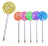 Promotional lollipop shape ballpen with lighting