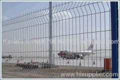 Galvanized+powder coated Airport Perimeter Fence