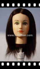 MANNEQUIN HEA D MODEL GOOD QUALITY 100% HUMAN HAIR