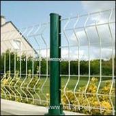 The PVC coated triangle bending of mesh (factory)