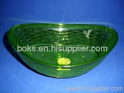 popular round Plastic Fruit Plate & Trays