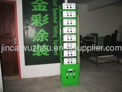 powder coating of control device