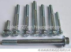 Flange bolts with knurling DIN6921