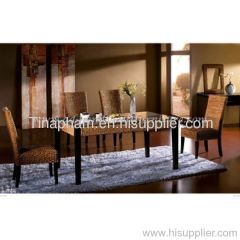 water hyacinth dining set